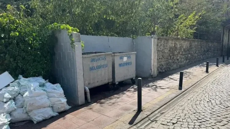 Beşiktaş’ta çöpte yanmış bebek cesedi bulundu