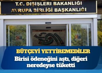 Bütçeyi yettiremediler: 7 ayda birisi ödeneğini aştı, diğeri neredeyse tüketti