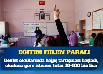 Eğitim fiilen paralı: Devlet okulu tarifesi özelle yarışıyor