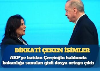 Bakanlığa sunulan dosyada Çerçioğlu ve ihale iddiaları