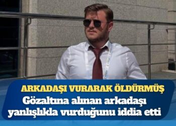 AKP’li gençlik kolları başkanını arkadaşı vurarak öldürmüş