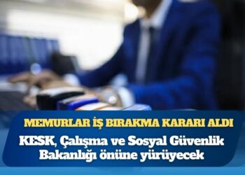 Memurlar iş bırakma kararı aldı