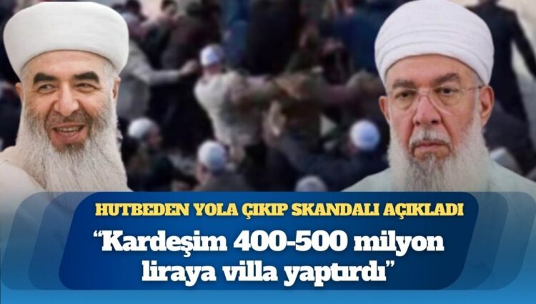 Menzil’de Ali Erbaş ayrıntısı; hutbeden yola çıkıp skandalı açıkladı: “Kardeşim 400-500 milyon liraya villa yaptırdı”