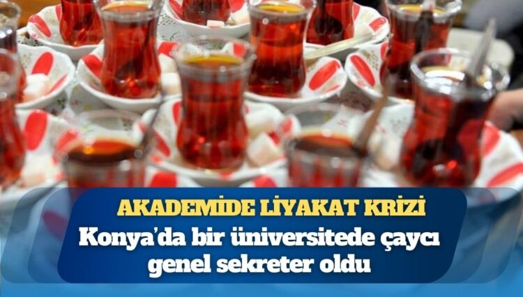 Çaycı üniversite genel sekreteri oldu