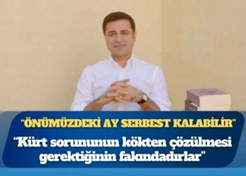 Selahattin Demirtaş’ın avukatı Mesut Özer: ‘Önümüzdeki ay serbest kalabilir’
