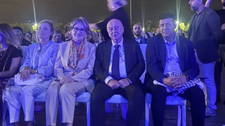 Meral Akşener, Filistin için düzenlenen Sami Yusuf konserinde görüntülendi