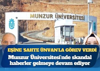 Rektör, eşine ‘sahte ünvan’la görev verdi