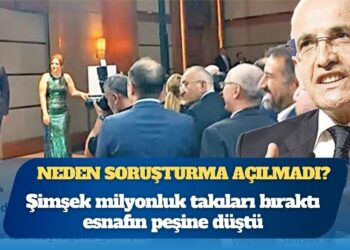 Mehmet Şimşek milyonluk takıları bıraktı esnafın peşine düştü: Neden soruşturma açılmadı?