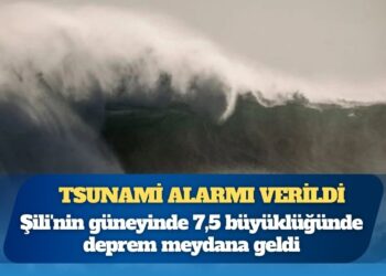 Güney Amerika’da 7.5 büyüklüğünde deprem: Tsunami alarmı verildi