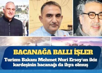 Bacanağa ballı işler: Turizm Bakanı Mehmet Nuri Ersoy’un yakınına en kazançlı ihaleler verildi