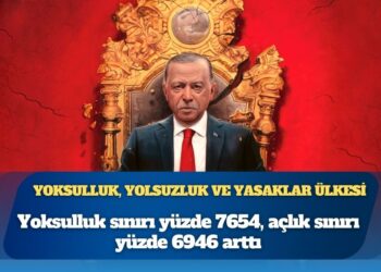 AKP’nin sermayeye hizmetle geçen 24 yılının sonucu: Yoksulluk, yolsuzluk ve yasaklar ülkesi