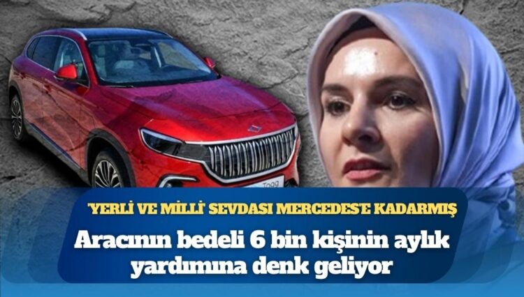 Yerli ve milli TOGG garaja gitti, masaj yapan Mercedes geldi: Aracının bedeli 6 bin kişinin aylık yardımına denk geliyor