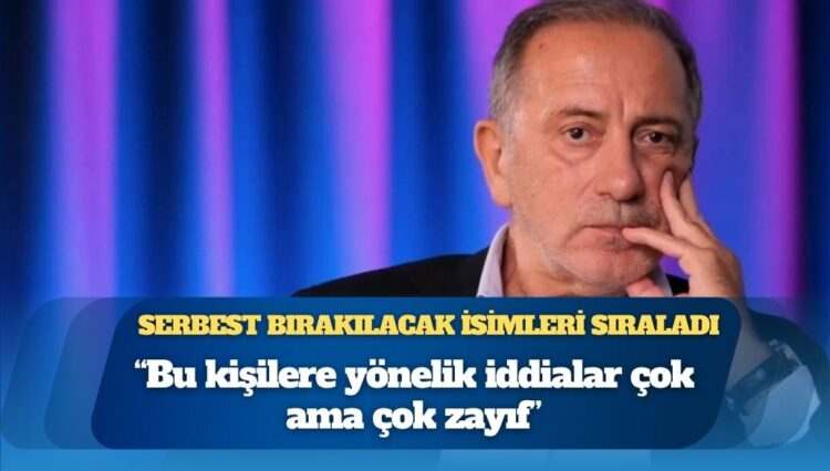 Fatih Altaylı İBB davasında serbest bırakılacak isimleri sıraladı: “Bu kişilere yönelik iddialar çok ama çok zayıf”