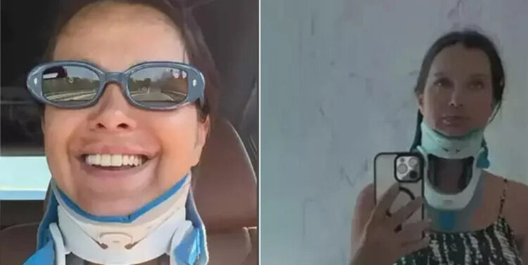 Film sahnesi değil gerçek hikaye: Ünlü oyuncunun kafasına çocuk düştü