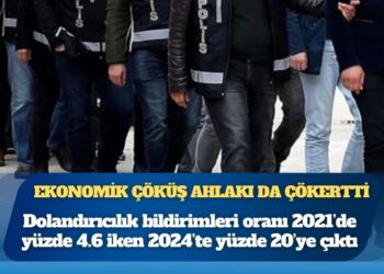 Ekonomik çöküş ahlakı da çökertti