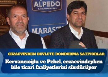 Cezaevinden devlete dondurma satıyorlar