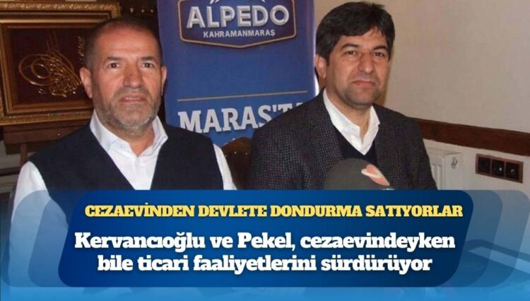 Cezaevinden devlete dondurma satıyorlar