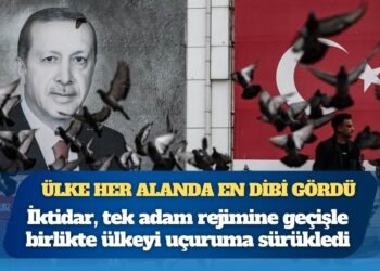 Ülke her alanda en dibi gördü: Yıkımın adı Saray iktidarı
