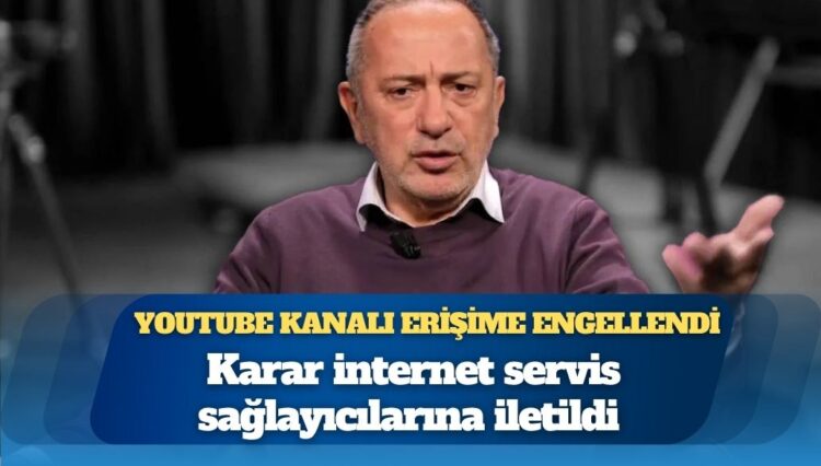 Fatih Altaylı’nın YouTube kanalı erişime engellendi