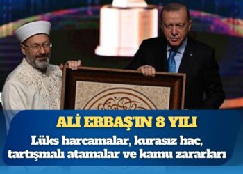 Ali Erbaş’ın 8 yılı: VIP hac, lüks araçlar, kayırmacılık