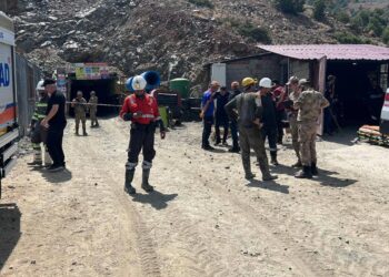 Elazığ’daki bir maden ocağında göçük: Bir işçi mahsur kaldı