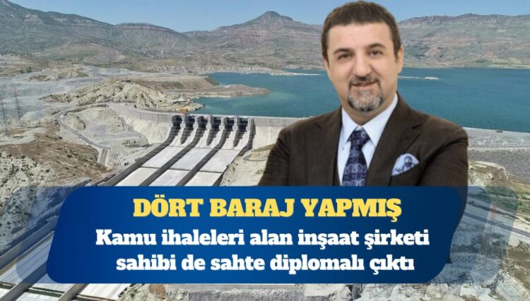 Kamu ihaleleri alan inşaat şirketi sahibi de sahte diplomalı çıktı