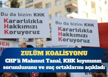 CHP Şanlıurfa Milletvekili Mahmut Tanal: KHK’lar eliyle uygulanan toplumsal kıyımın siyasal sorumlusu AKP iktidarıdır; bu sessiz kıyıma ses çıkarmayan herkes, tarih önünde suç ortağıdır