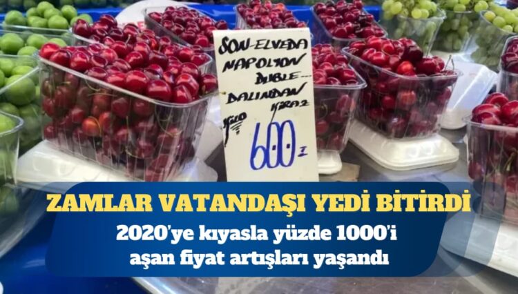 Tabaklar boş, tencere kaynamıyor: 2020’ye kıyasla yüzde 1000’i aşan fiyat artışları yaşandı