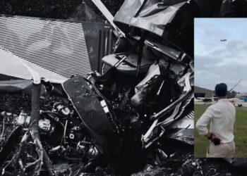 Adana’da düşen uçak evlilik teklifi için havalanmış