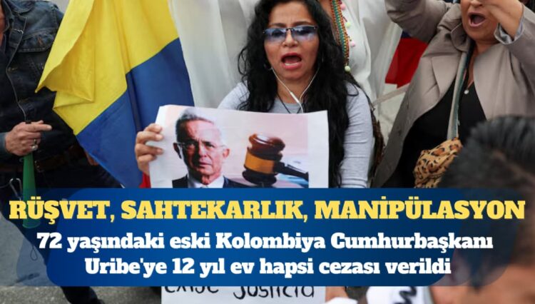 Eski Kolombiya cumhurbaşkanına 12 yıl ev hapsi