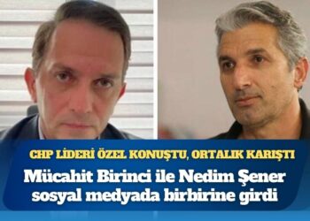 Murat Kapki – Mücahit Birinci hattına Nedim Şener de dahil oldu, ortalık karıştı: Birbirlerine sosyal medyadan küfrettiler