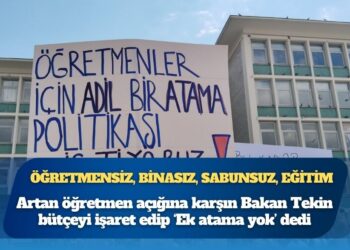 Öğretmensiz, binasız, sabunsuz eğitim: Sadece Urfa’da öğretmen açığı 10 bin