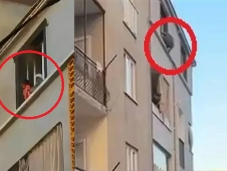 Bursa’da can pazarı: Önce çocuğunu sonra kendini attı