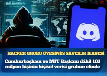 Hacker grubu üyesinin savcılık ifadesi: Cumhurbaşkanı ve MİT Başkanı dâhil 101 milyon kişinin kişisel verisi grubun elinde