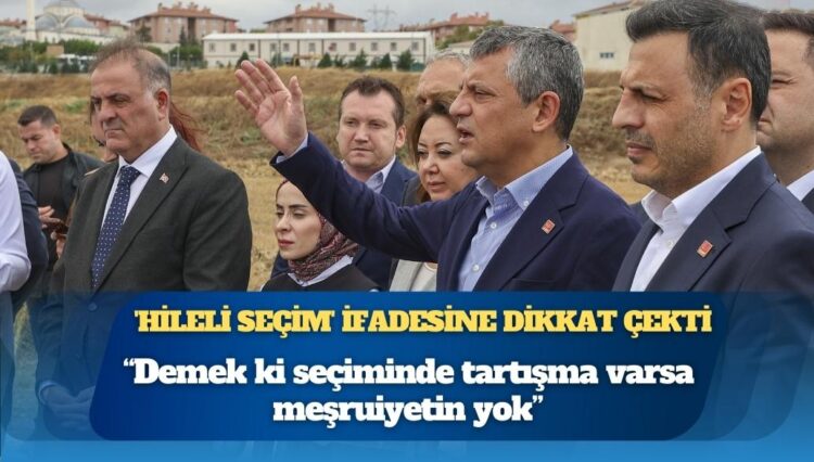 Özgür Özel, Trump’ın ‘hileli seçim’ ifadesine dikkat çekti: Demek ki seçiminde tartışma varsa meşruiyetin yok, demokratik yönetmiyorsan meşruiyetin yok
