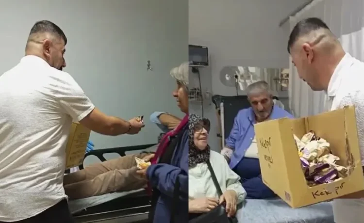 Devlet hastanesinde okunmuş kek skandalı