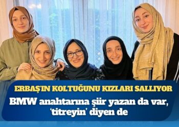 Diyanet İşleri Başkanı Ali Erbaş’ın koltuğunu kızları sallıyor