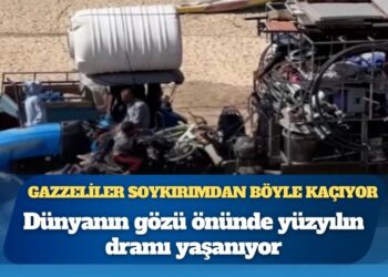 Dünyanın gözü önünde yüzyılın dramı yaşanıyor: Gazzeliler soykırımdan böyle kaçıyor