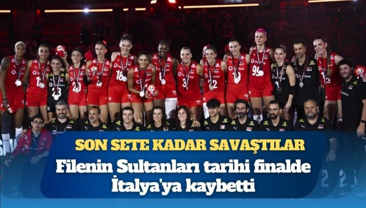 A Milli Kadın Voleybol Takımı, 2025 FIVB Dünya Şampiyonası’nda gümüş madalya kazandı