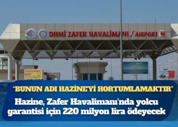 Hazine, Zafer Havalimanı’nda yolcu garantisi için 220 milyon lira ödeyecek