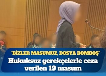 Kız Çocukları Davası’nda hukuksuz gerekçelerle ceza verilen 19 masum: 6 yıl 3 ay hapis verilen karaciğer ve Parkinson hastası anne ile hukuk öğrencisi yaşadıklarını anlattı