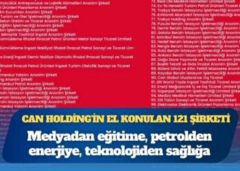 Medyadan eğitime, petrolden enerjiye: İşte Can Holding’in el konulan 121 şirketi