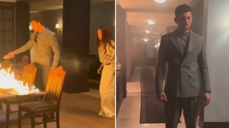 Yangın sahnesi tepki çekmişti: Kıvanç Tatlıtuğ’un dublörü kovuldu