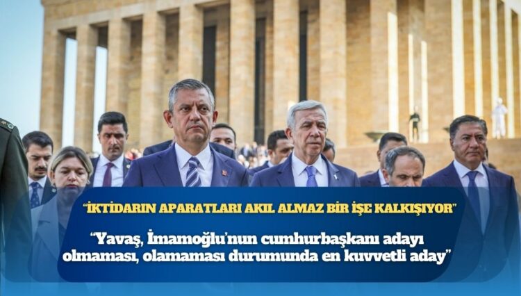 Özgür Özel: “Mansur Yavaş, Ekrem İmamoğlu’nun cumhurbaşkanı adayı olmaması, olamaması durumunda en kuvvetli aday”