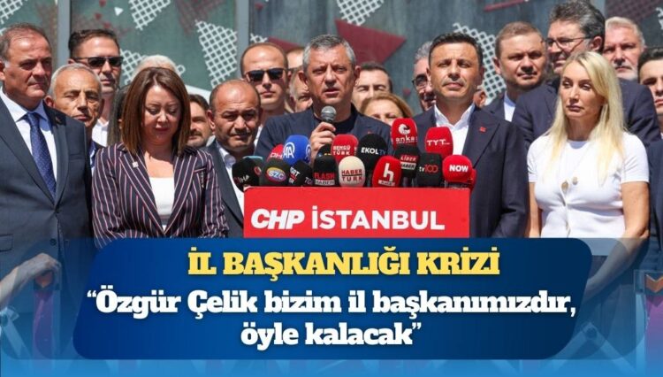 Özgür Özel: Özgür Çelik bizim il başkanımızdır, öyle kalacak