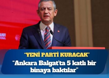 İddia: “Özgür Özel yeni parti kuracak, Ankara’da bina bakmaya başladılar”