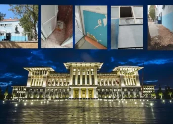 Sarayın dibindeki ‘Gazi’ okulu sefaleti yaşıyor