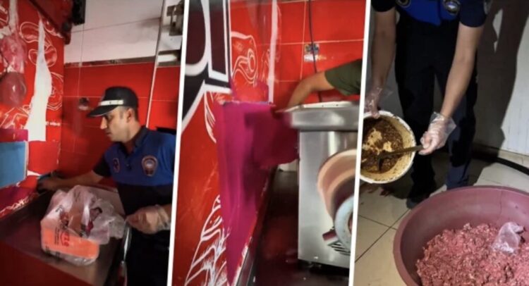 Temiz eti bölmeye kaldırıp bozuk eti kıyma makinesinden geçiren kasap mühürlendi