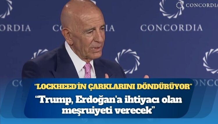 ABD’nin Ankara Büyükelçisi ve Suriye Özel Temsilcisi Tom Barrack: “Çok F-16 alıyor, Lockheed’in çarklarını döndürüyor; Trump, Erdoğan’a ihtiyacı olan meşruiyeti verecek”