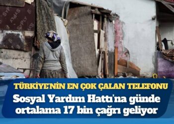 Türkiye’nin en çok çalan telefonu: Yardım hattına 380 bin çağrı